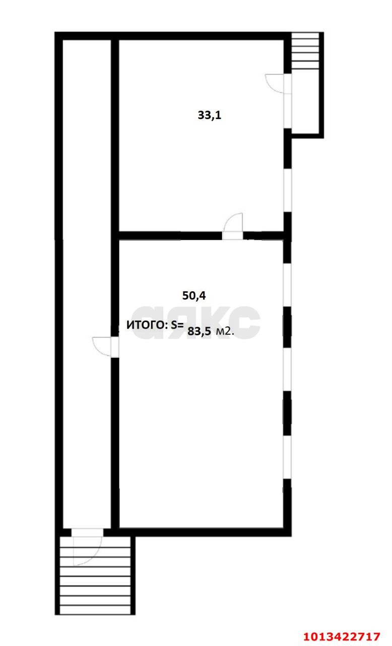Фото №2: Коммерция 83 м² - Российский, мкр. Прикубанский внутригородской округ, ул. имени В.М. Комарова, 58