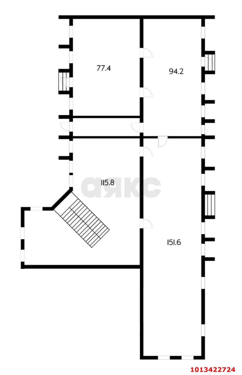 Фото №16: Коммерция 438 м² - Российский, мкр. Прикубанский внутригородской округ, ул. Куликова Поля, 23