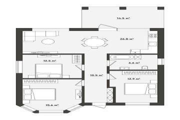 Фото №2: Дом 120 м² - Елизаветинская, ст Кубаночка, ул. Прикубанская