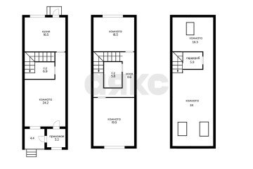 Фото №1: Таунхаус 153 м² - Краснодар, п. Калинино, ул. Карельская, 14