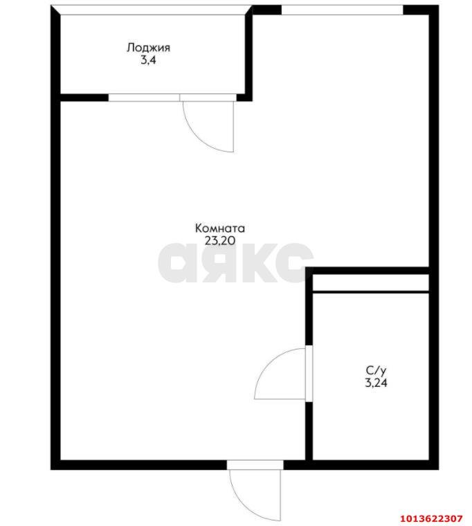 Фото №9: Студия 29 м² - Краснодар, Славянский, ул. Заполярная, 39к10