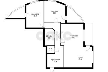 Фото №1: 3-комнатная квартира 105 м² - Краснодар, мкр. Славянский, ул. Азовская, 17