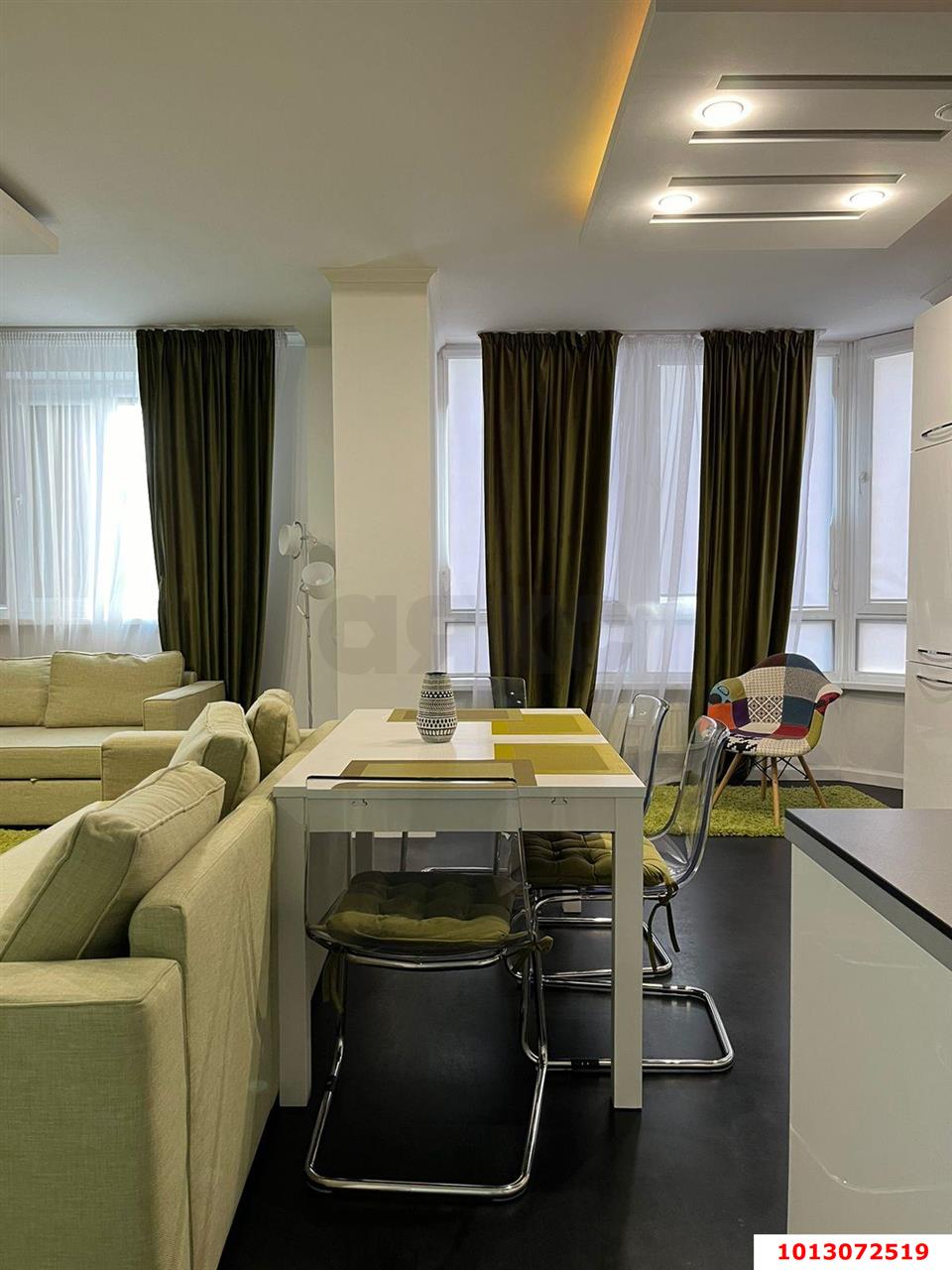 Фото №2: 1-комнатная квартира 52 м² - Краснодар, Прикубанский внутригородской округ, мкр. Славянский, ул. Красных Партизан, 109/1