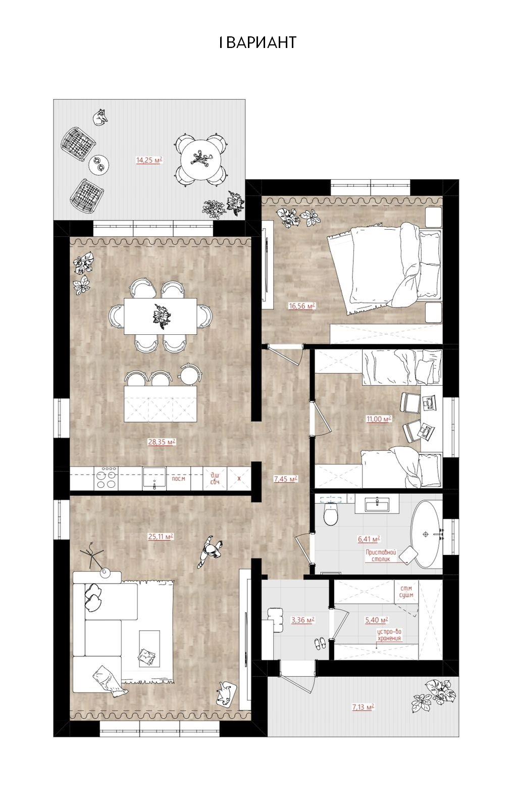 Фото №9: Дом 124 м² + 6 сот. - Краснодар, пр-д 2-й Лоцманский, 33