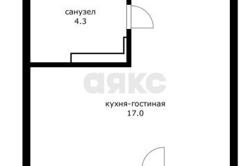 Фото №1: Студия 19 м² - Краснодар, мкр. Светлоград, ул. Красных Партизан, 1/4к3