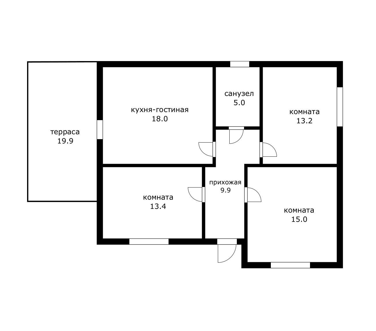 Фото №7: Дом 95 м² + 4 сот. - Елизаветинская, ул. Виноградная, 37