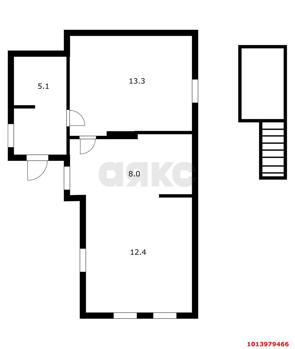 Фото №11: Часть дома 40 м² + 2 сот. - Краснодар, Центральный, ул. Котовского, 14