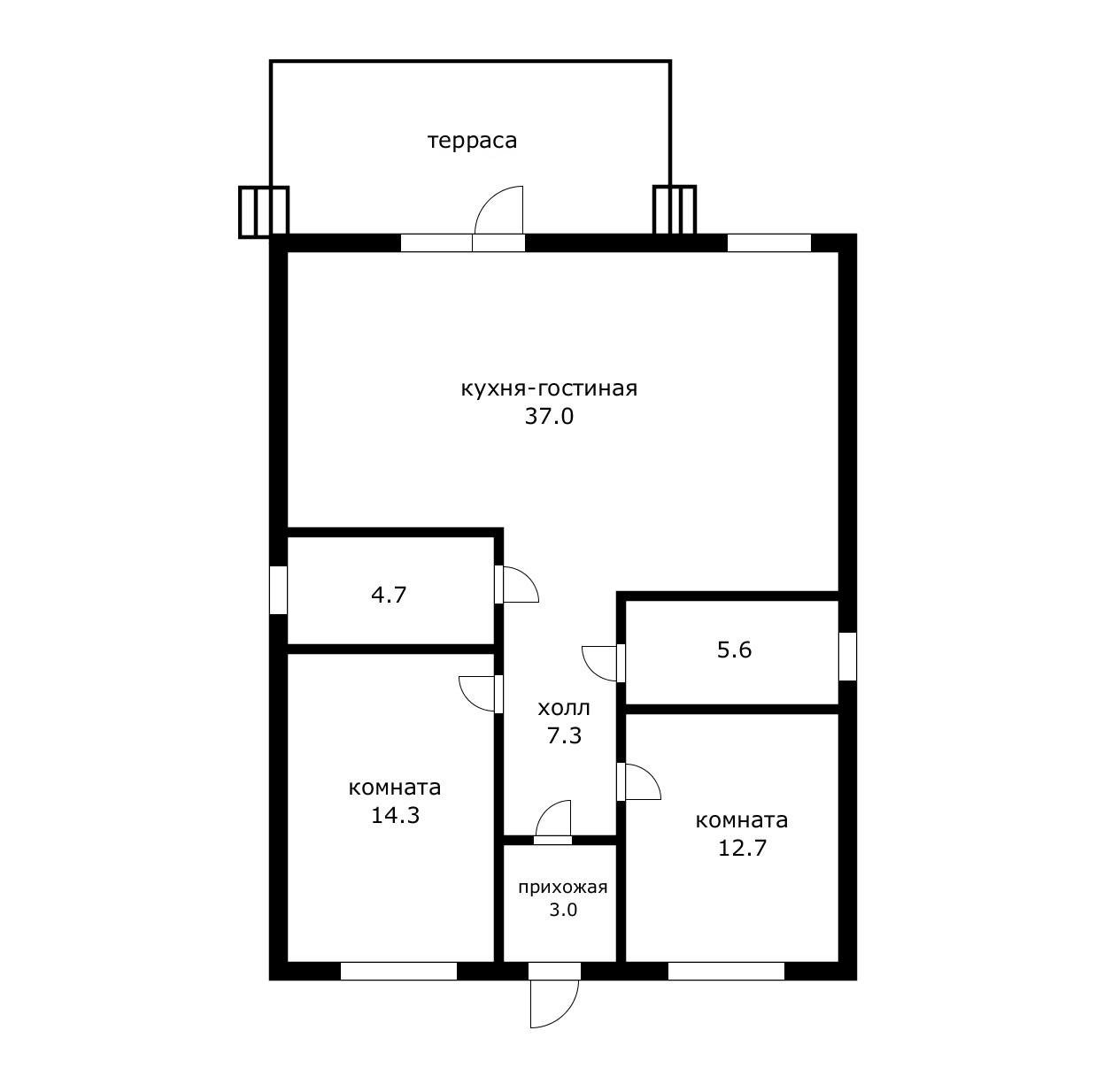 Фото №15: Дом 100 м² + 3.71 сот. - отделения № 2 СКЗНИИСиВ, пер. Вязовый, 1/2