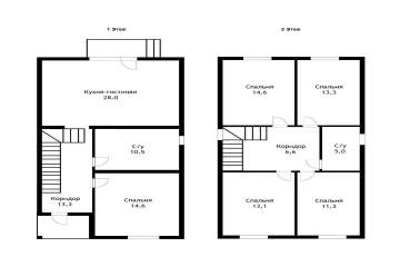 Фото №3: Дом 143 м² - Южный, п. коттеджный  Южная столица, ул. Белореченская, 62