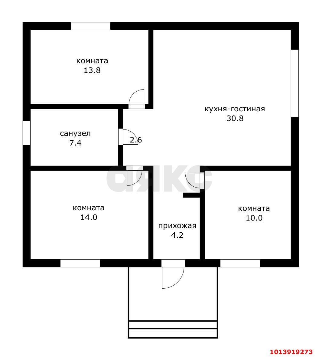 Фото №3: Дом 82 м² + 3.04 сот. - Краснодар, СНТ Российский, ул. Малиновая, 122