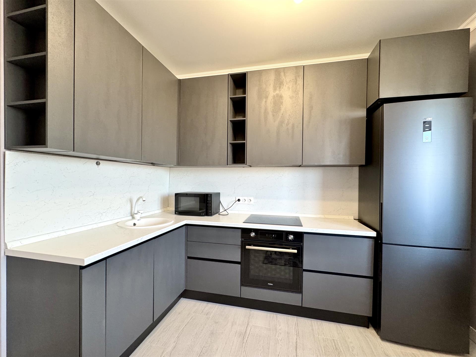 Фото №1: 1-комнатная квартира 44 м² - Краснодар, Прикубанский внутригородской округ, мкр. жилой комплекс Красная площадь, ул. Кореновская, 57к2