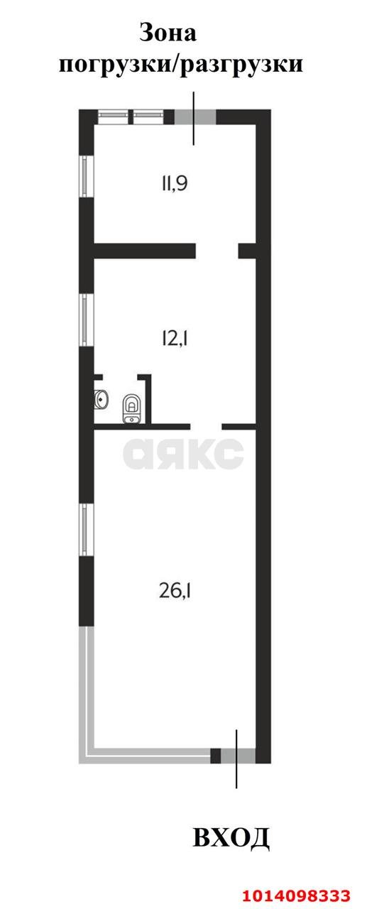 Фото №2: Коммерция 51 м² - Краснодар, ул. имени С.В. Рахманинова, 23