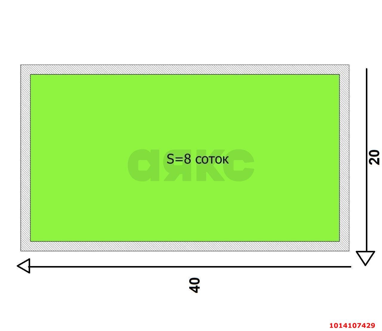 Фото №6: Земельный участок 8 сот. - Пилот, ул. Земляничная, 142