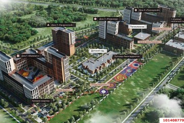 Фото №3: 1-комнатная квартира 36 м² - Краснодар, мкр. жилой комплекс Эрмитаж, ул. им. Мурата Ахеджака, 20