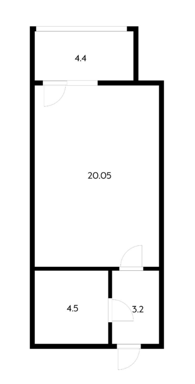Фото №12: Студия 32 м² - Краснодар, Карасунский внутригородской округ, ж/р Новознаменский, ул. Войсковая, 4к11