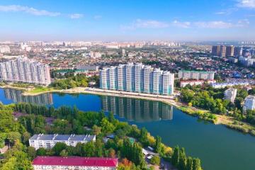 Фото №1: 3-комнатная квартира 81 м² - Краснодар, мкр. жилой комплекс Дом у Озера, ул. Селезнёва, 104/1