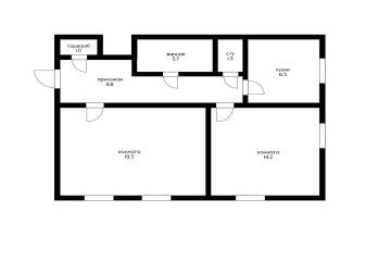 Фото №2: 2-комнатная квартира 54 м² - Краснодар, мкр. Западный внутригородской округ, ул. Грозненская, 3