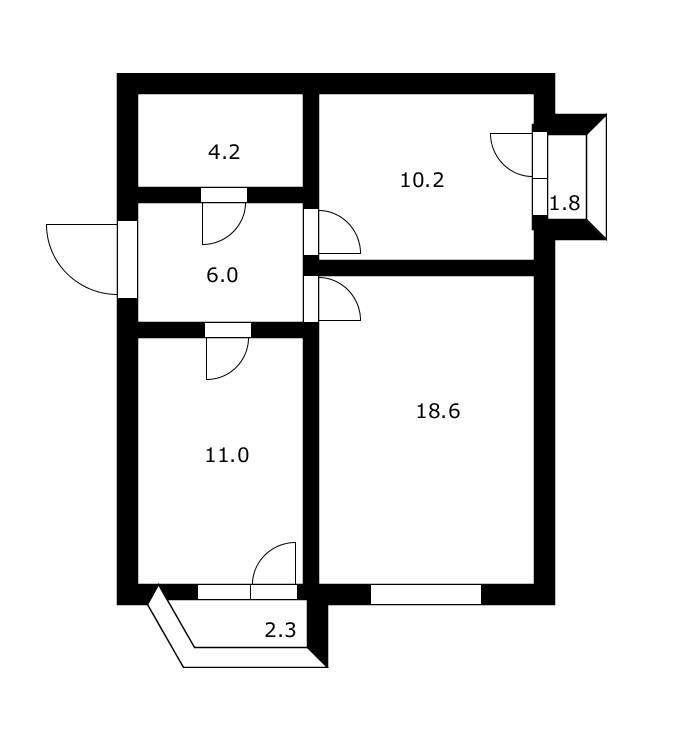 Фото №17: 2-комнатная квартира 50 м² - Краснодар, Центральный внутригородской округ, мкр. Дубинка, ул. Ставропольская, 178