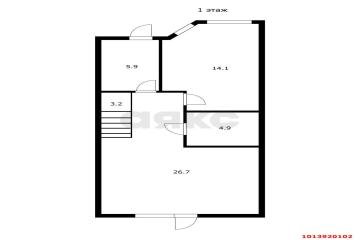 Фото №2: Дом 105 м² - Российский, мкр. Прикубанский внутригородской округ, ул. Ратной Славы, 45Б
