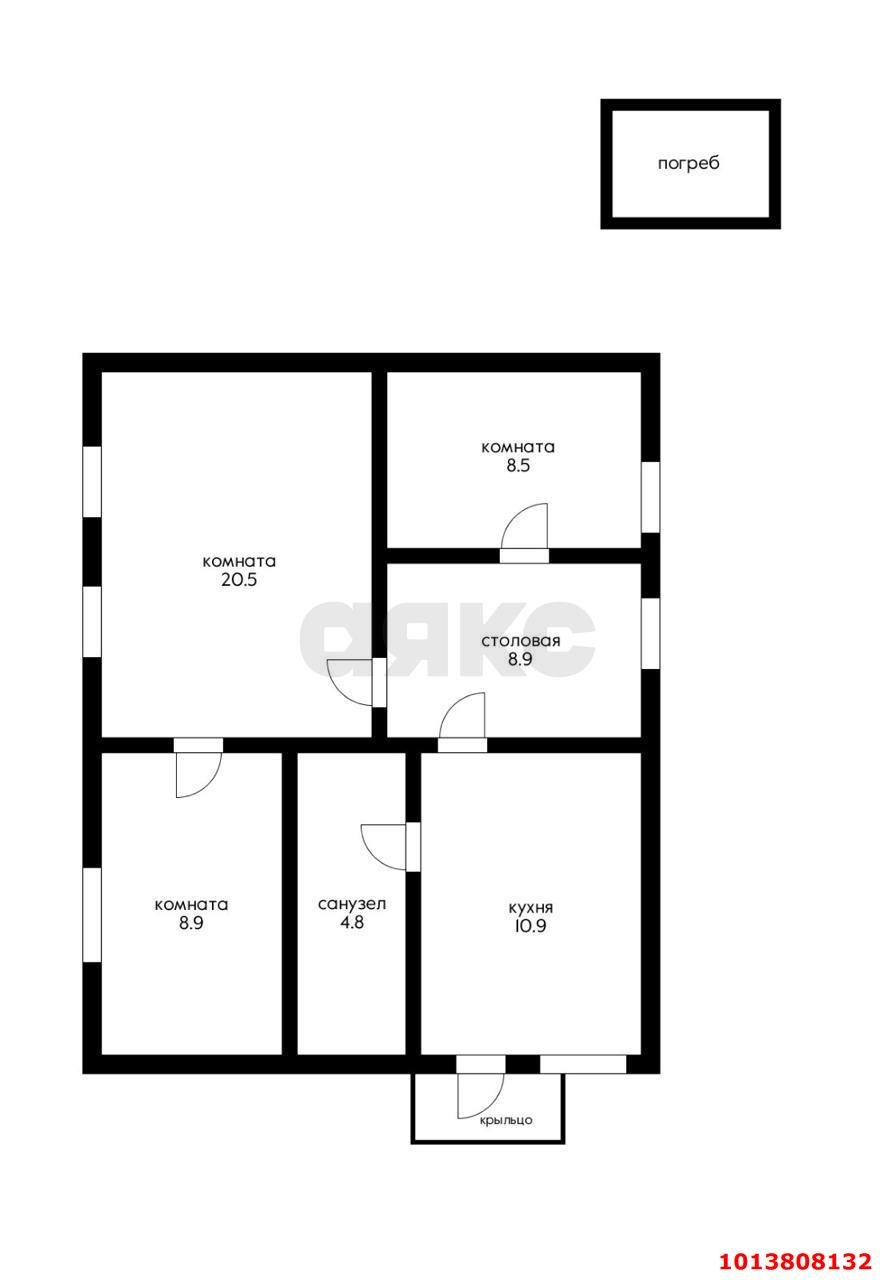 Фото №13: Дом 67 м² + 3.52 сот. - Краснодар, Хлопчато-бумажный Комбинат, ул. Глинки, 52