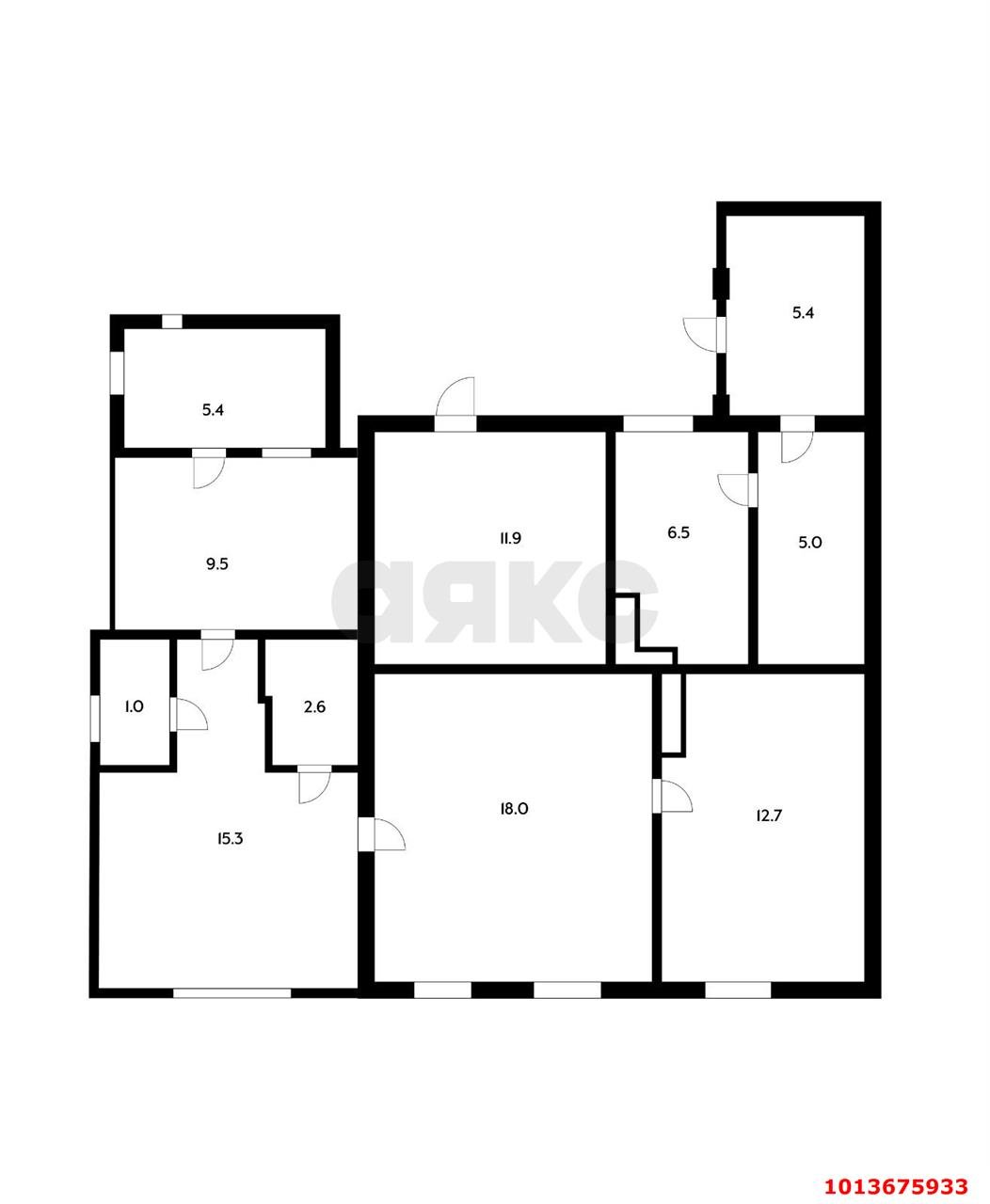 Фото №11: 3-комнатная квартира 59 м² - Тихорецк, ул. Калинина, 37