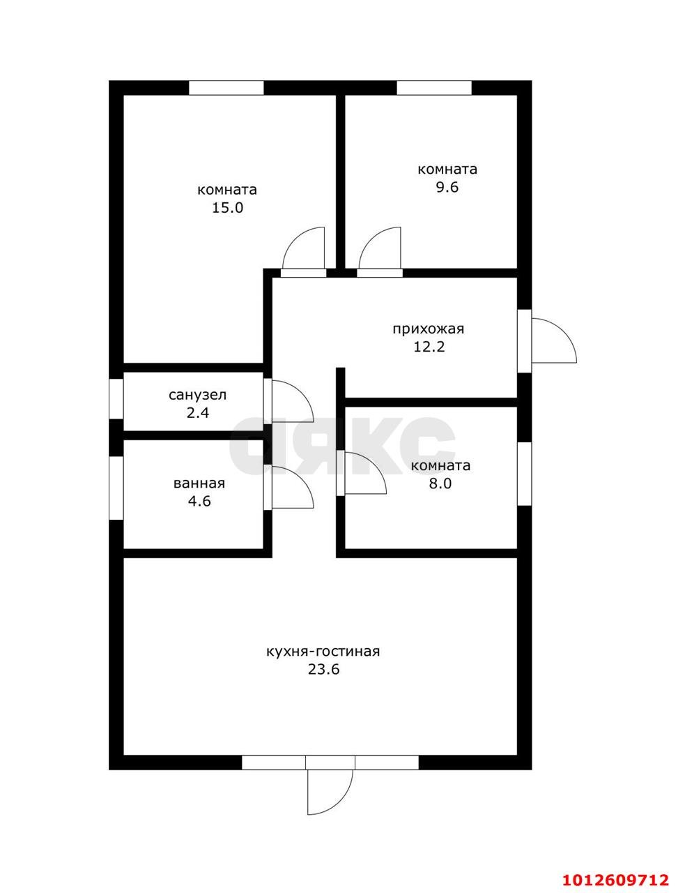 Фото №15: Дом 90 м² + 10 сот. - Старомышастовская, ул. Горького, 16