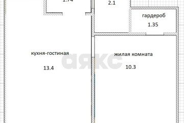 Фото №3: 1-комнатная квартира 31 м² - Краснодар, мкр. Горхутор, ул. Агрономическая, 2/5лит2
