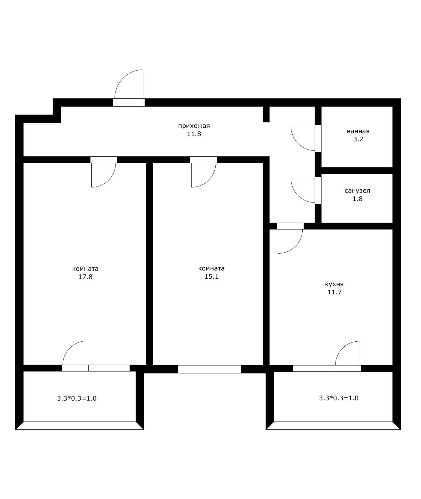 Фото №8: 2-комнатная квартира 65 м² - Краснодар, Карасунский внутригородской округ, жилой комплекс Мелодия, мкр. Гидростроителей, ул. Гидростроителей, 59/2