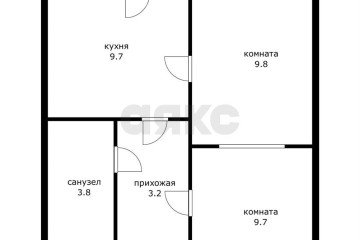 Фото №1: 1-комнатная квартира 36 м² - Краснодар, мкр. Музыкальный, ул. имени Сергея Есенина, 82
