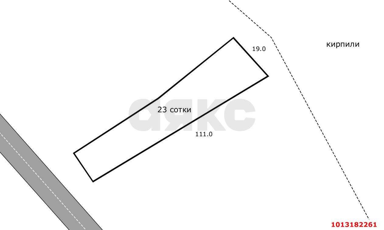 Фото №6: Земельный участок под ИЖС 23.4 сот. - Левченко, ул. Центральная, 64