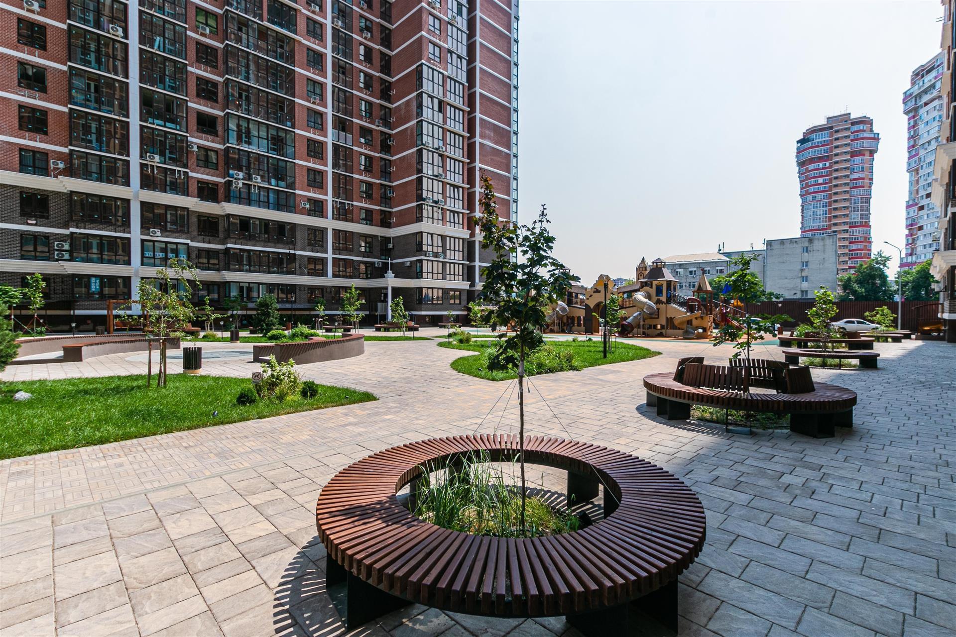 Фото №15: Студия 34 м² - Краснодар, Черёмушки, Центральный внутригородской округ, жилой комплекс Рекорд, мкр. Карасунский внутригородской округ, ул. Новороссийская, 90/2к2