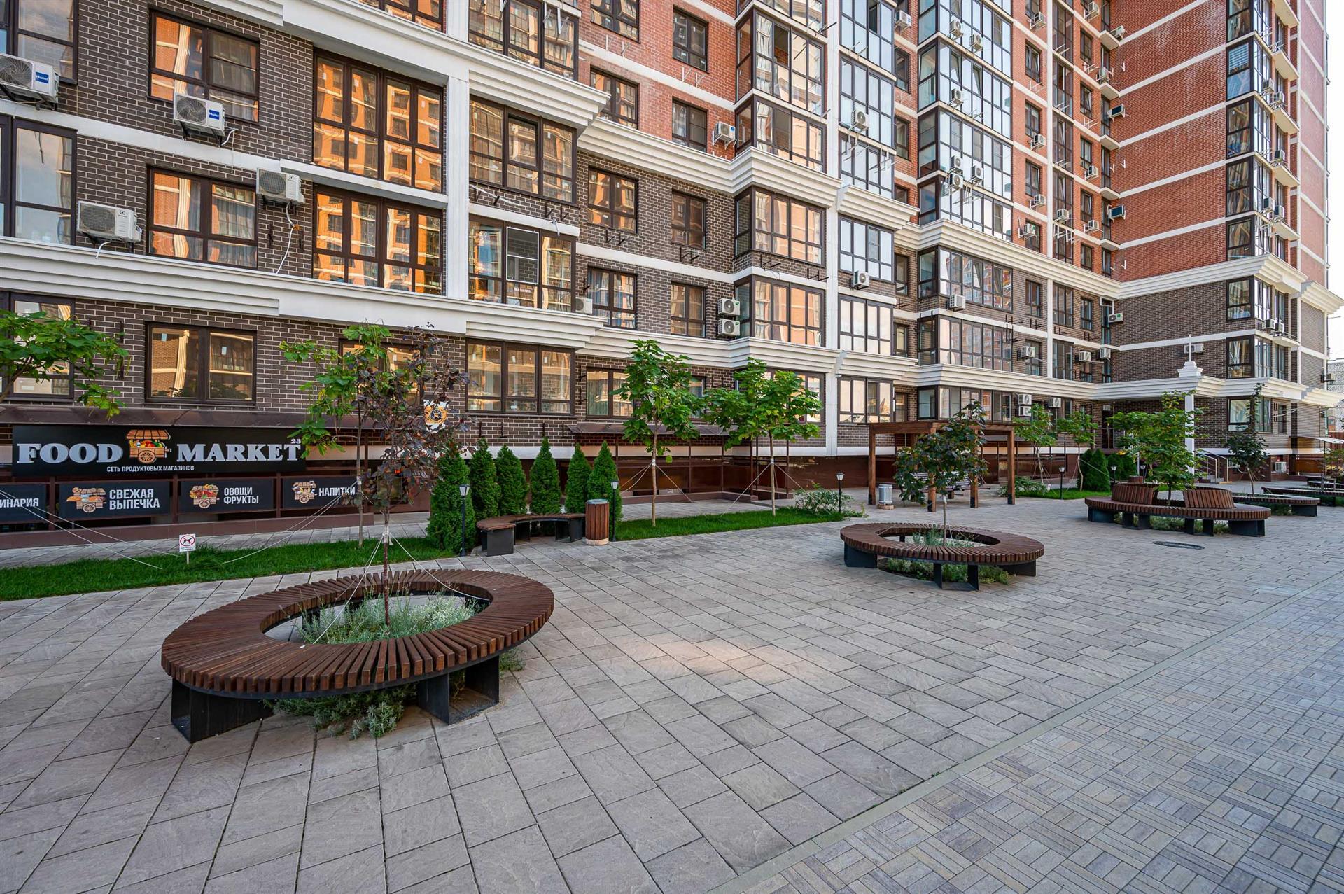 Фото №13: Студия 34 м² - Краснодар, Черёмушки, Центральный внутригородской округ, жилой комплекс Рекорд, мкр. Карасунский внутригородской округ, ул. Новороссийская, 90/2к2