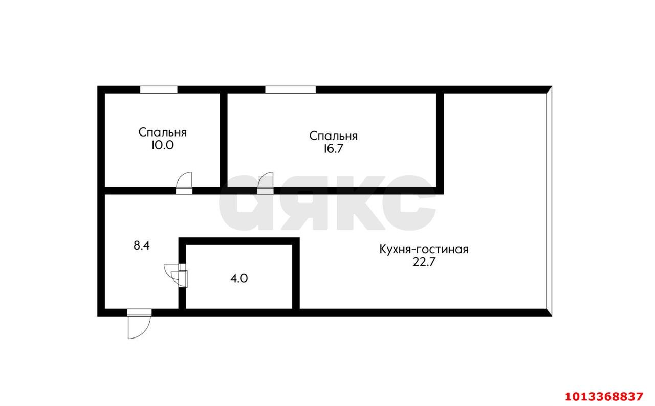 Фото №17: 2-комнатная квартира 62 м² - Краснодар, жилой комплекс Россинский Парк, ул. Командорская, 15