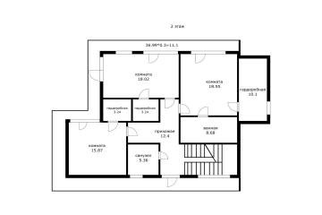 Фото №3: Дом 261 м² - Геленджик, мкр. Персиковый сад, 235