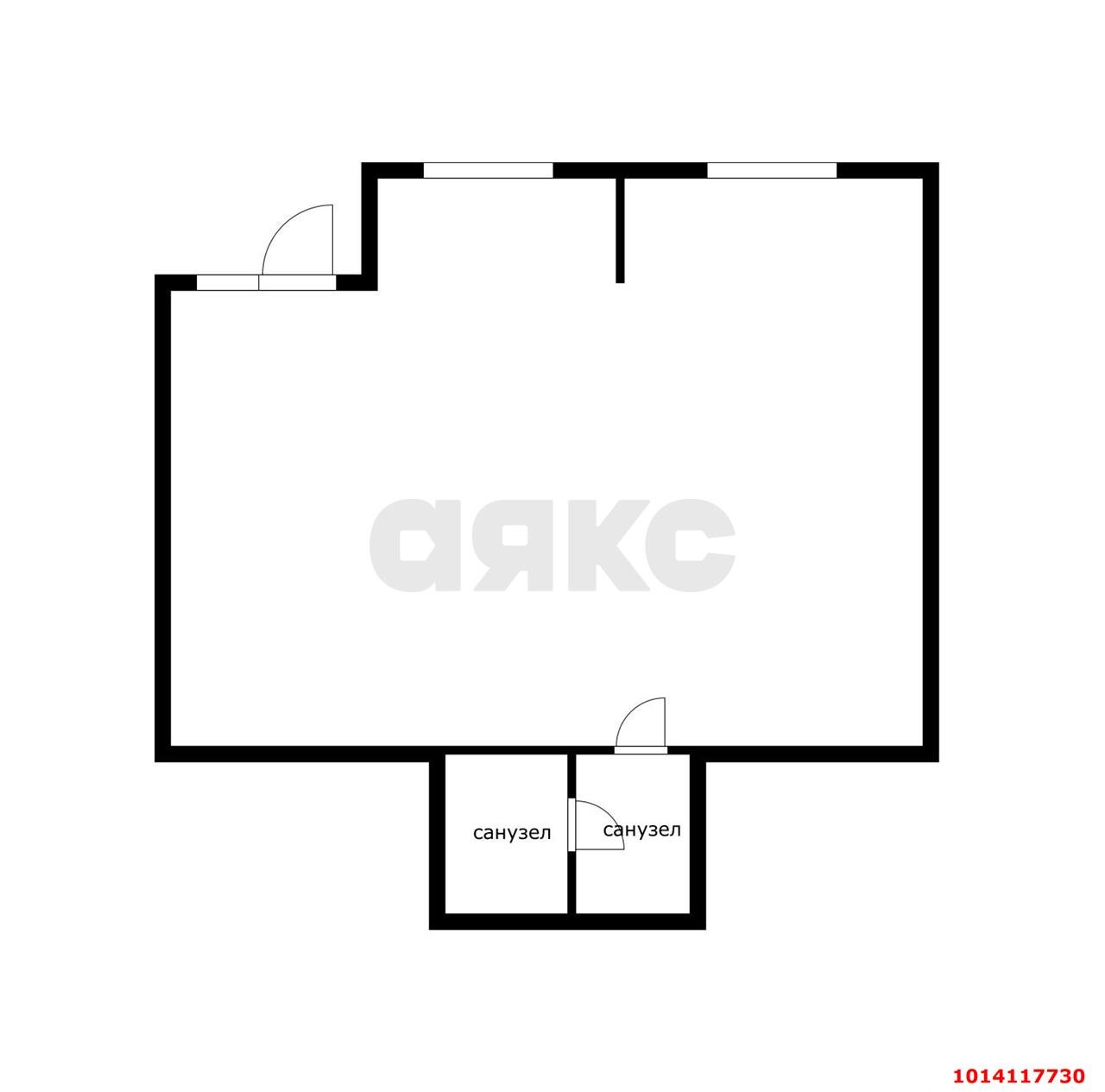 Фото №6: Торговое помещение 58 м² - Краснодар, жилой комплекс Новые Сезоны, ул. Скандинавская, 1к11