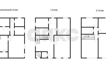 Фото №1: Дом <span class="whitespace-nowrap">284 м²</span>, <span class="whitespace-nowrap">3 эт.</span> - Южный, ул. Московская, 55