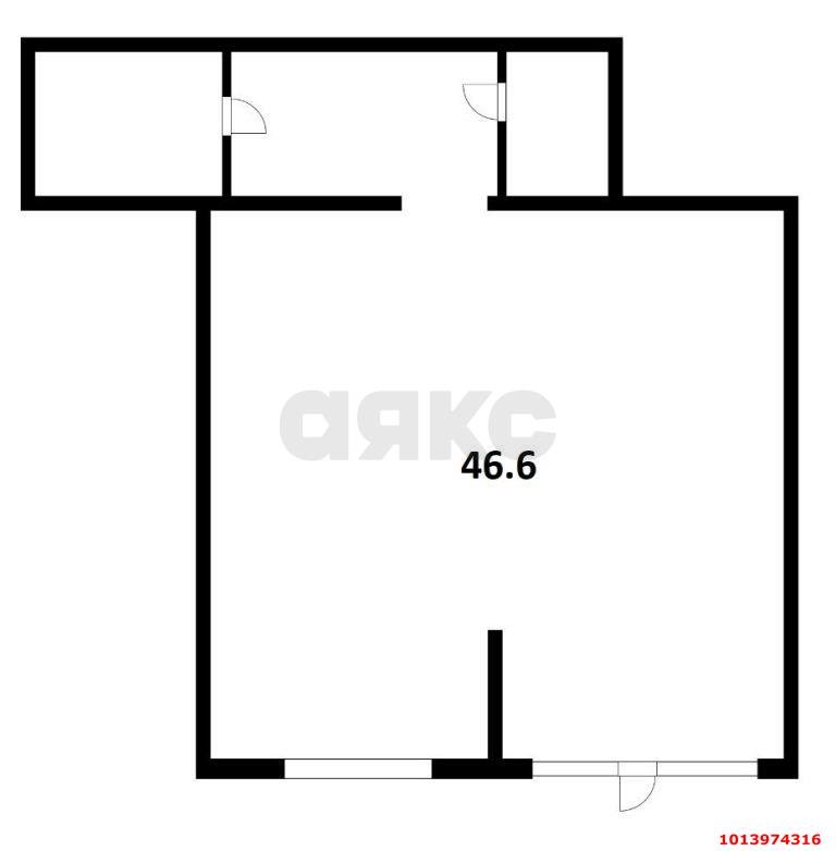 Фото №8: Торговое помещение 47 м² - Краснодар, жилой комплекс Ракурс, ул. имени Героя Ростовского, 8к3