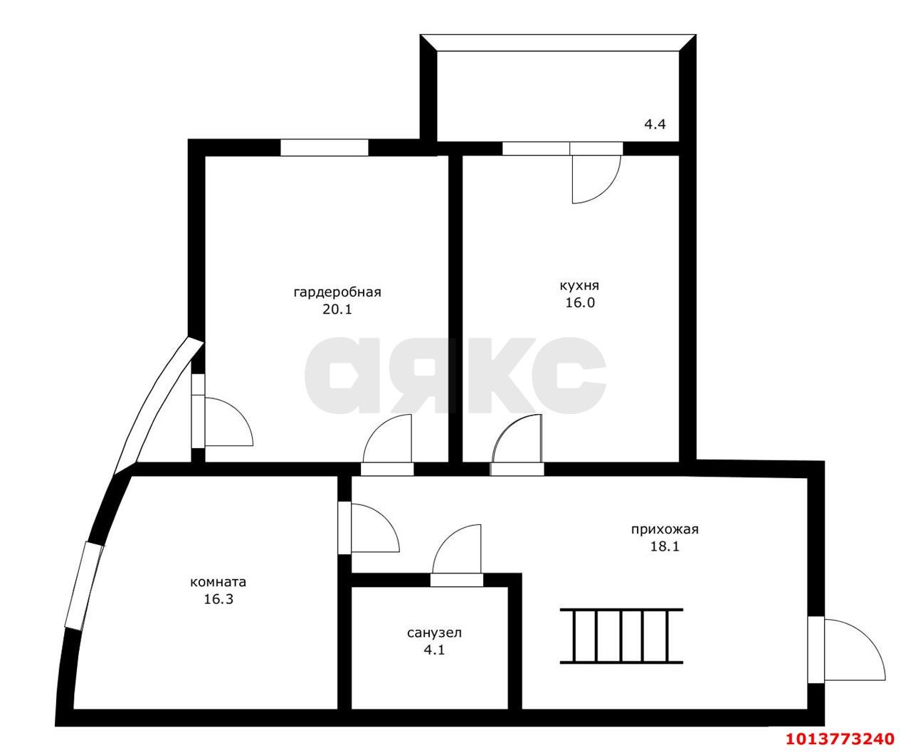 Фото №19: Пентхаус 256 м² - Краснодар, Прикубанский внутригородской округ, Школьный, жилой комплекс Версаль, мкр. Круглик, ул. Черниговская, 1