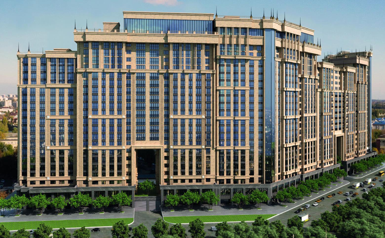 Фото №2: 1-комнатная квартира 39 м² - Краснодар, Прикубанский внутригородской округ, Школьный, Круглик, мкр. жилой комплекс Сердце