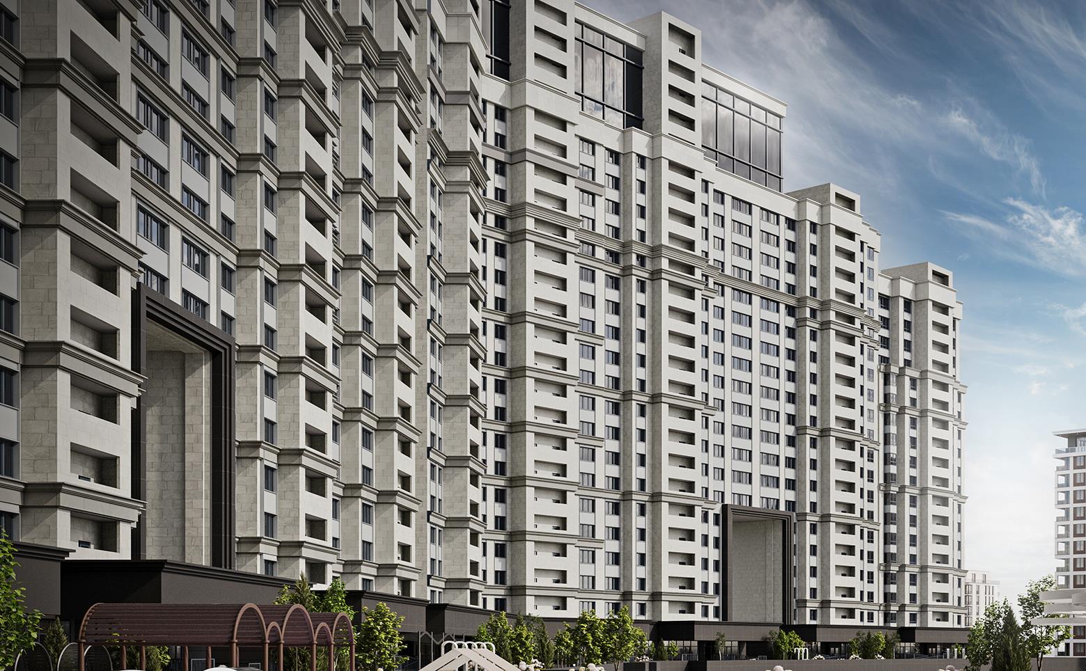 Фото №4: 1-комнатная квартира 39 м² - Краснодар, Прикубанский внутригородской округ, Школьный, Круглик, мкр. жилой комплекс Сердце