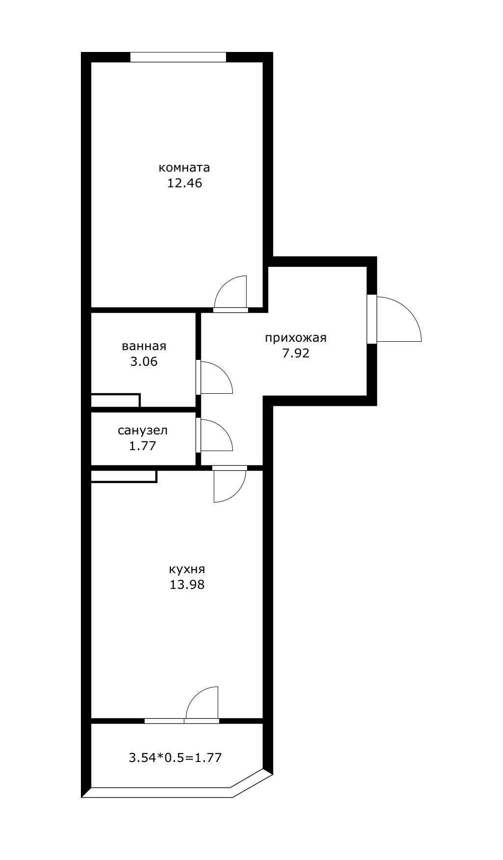 Фото №19: 1-комнатная квартира 44 м² - Краснодар, Прикубанский внутригородской округ, мкр. Достояние, ул. Конгрессная, 31