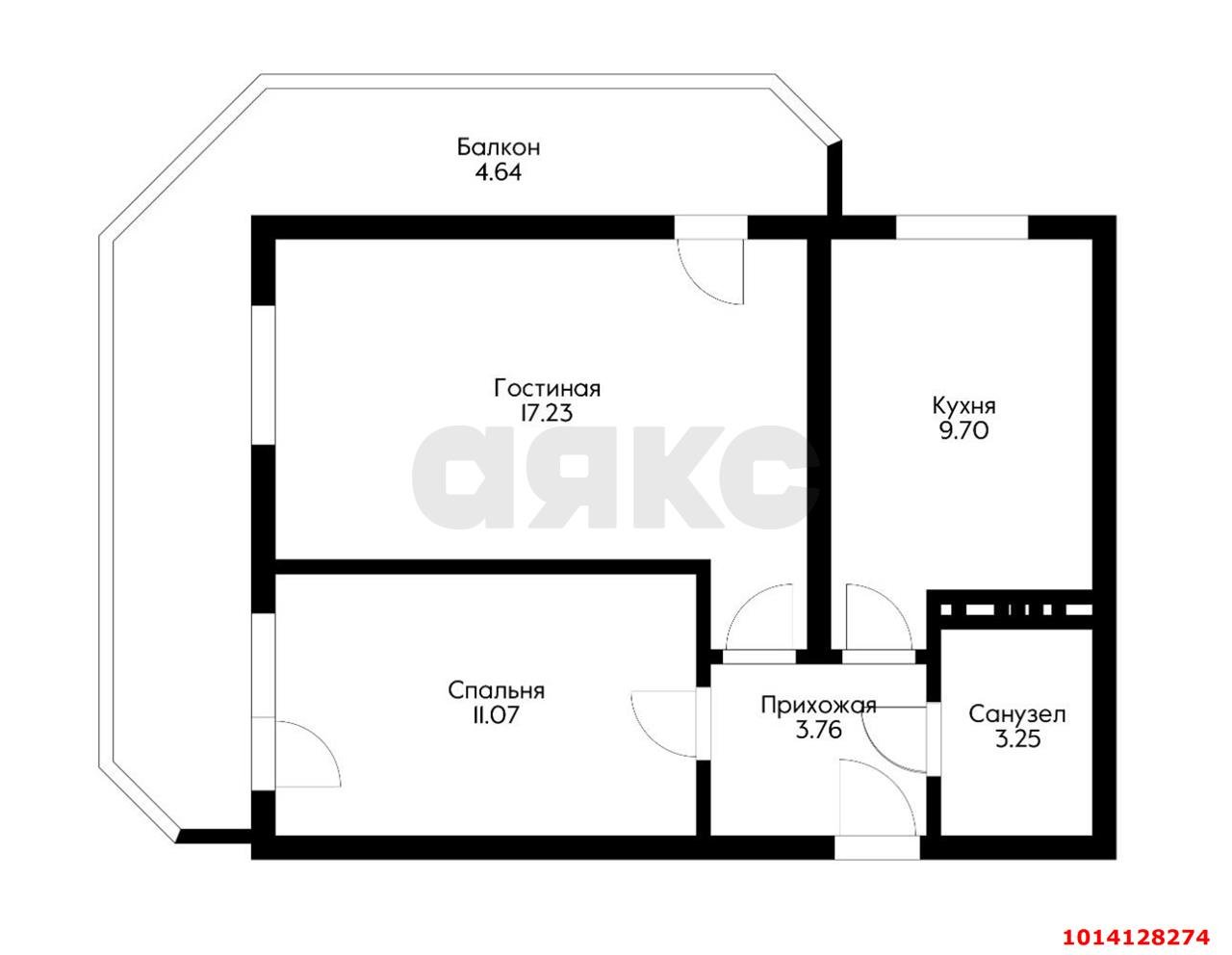 Фото №16: 2-комнатная квартира 60 м² - Краснодар, Восточно-Кругликовский, ул. Черкасская, 58/2