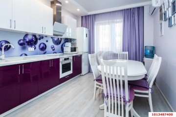 Фото №1: 1-комнатная квартира 44 м² - Краснодар, мкр. Солнечный, ул. имени Симиренко, 71к1