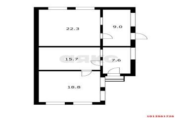 Фото №2: Дом 73 м² - Краснодар, мкр. Центральный, ул. Костылева, 58
