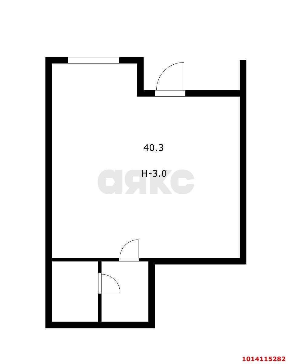 Фото №9: Торговое помещение 41 м² - Краснодар, жилой комплекс Новые Сезоны, ул. Скандинавская, 1к13