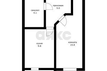 Фото №1: 1-комнатная квартира 37 м² - Краснодар, мкр. жилой комплекс Символ, ул. Командорская, 9/2