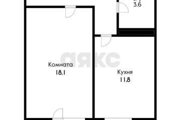 Фото №1: 1-комнатная квартира 43 м² - Краснодар, мкр. жилой комплекс Рассвет, ул. Гидростроителей, 67