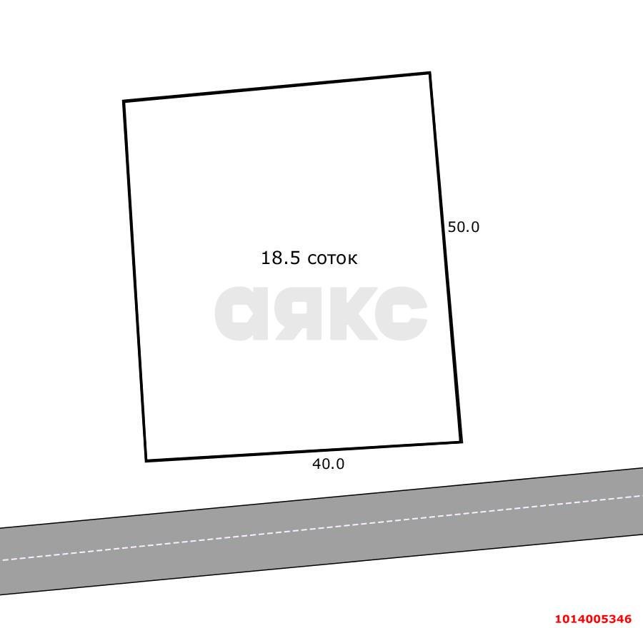 Фото №2: Земельный участок под ИЖС 8.44 сот. - Дружный, ул. Крестьянская, 9