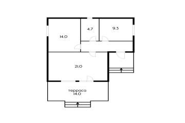 Фото №4: Дом 73 м² - Кутаисская, ул. Широкая, 14