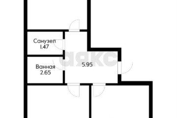 Фото №5: 2-комнатная квартира 55 м² - Краснодар, мкр. Славянский, ул. Заполярная, 39к4